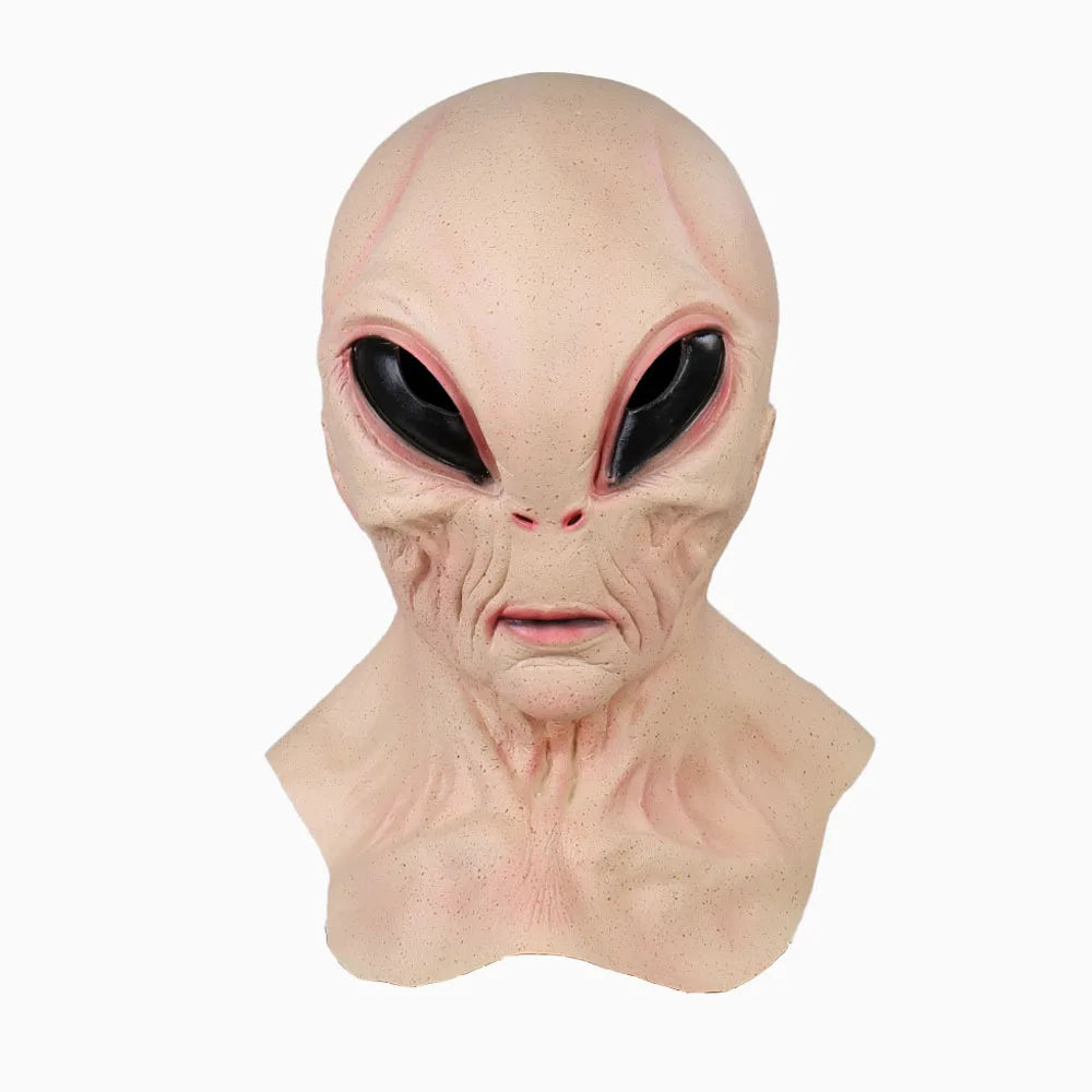 Futuristic Alien Face Morph Mask